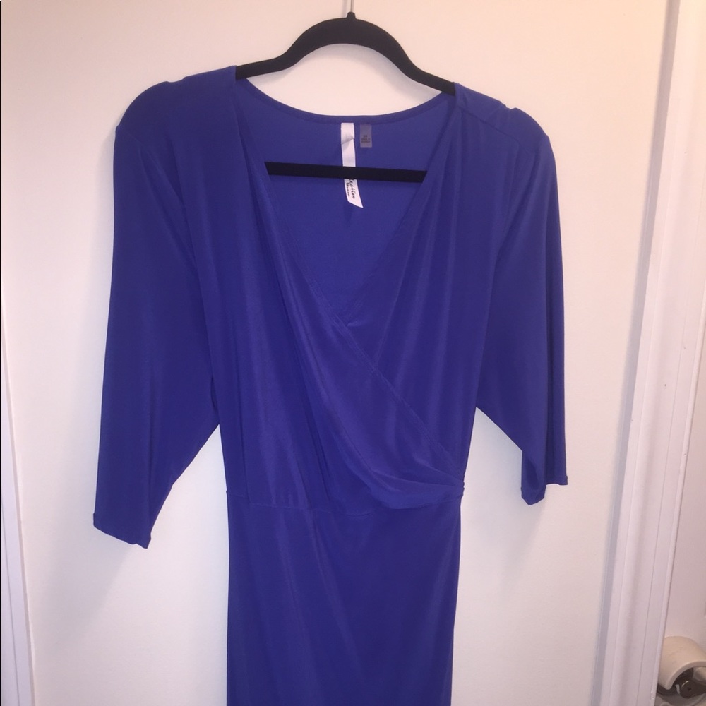 Royal blue dress from Collection Woman.